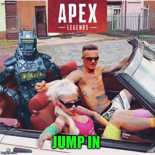 Get in loser | JUMP IN | image tagged in get in loser | made w/ Imgflip meme maker