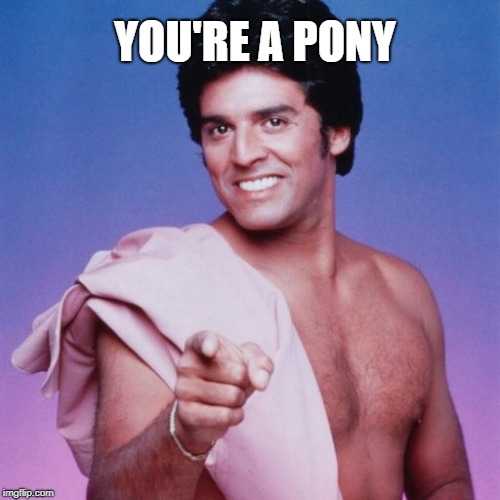 YOU'RE A PONY | made w/ Imgflip meme maker