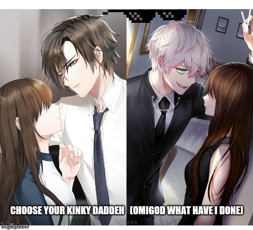 image tagged in mystic messenger's kinky daddies | made w/ Imgflip meme maker