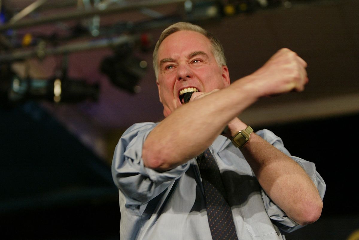 High Quality Howard Dean Sabotages Own Campaign Before Scream Blank Meme Template