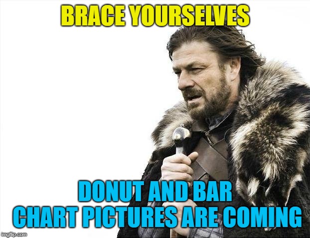 Brace Yourselves X is Coming Meme | BRACE YOURSELVES DONUT AND BAR CHART PICTURES ARE COMING | image tagged in memes,brace yourselves x is coming | made w/ Imgflip meme maker