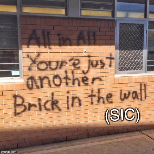 Music Vs English | (SIC) | image tagged in music vs english | made w/ Imgflip meme maker