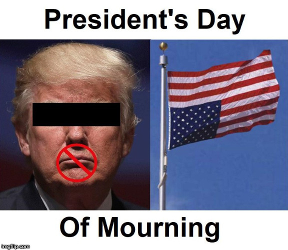 a moment of silence | image tagged in politics,donald trump,trump,not my president | made w/ Imgflip meme maker