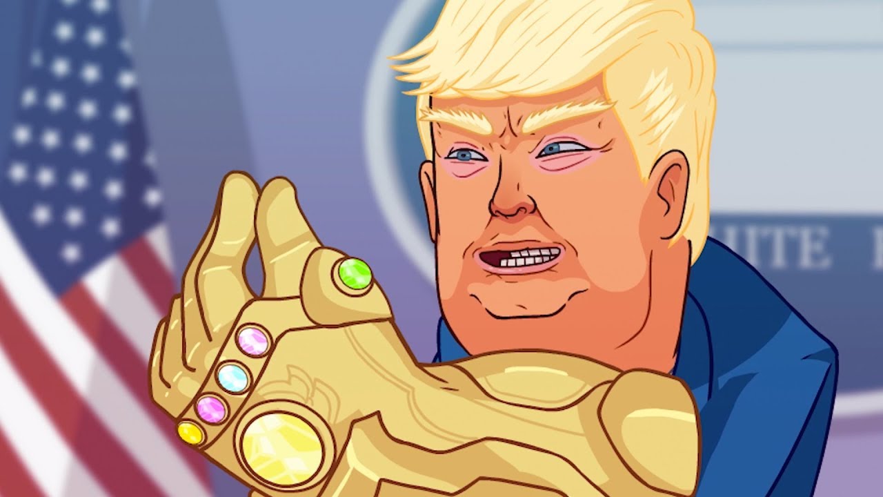 High Quality Thanos Trump Blank Meme Template