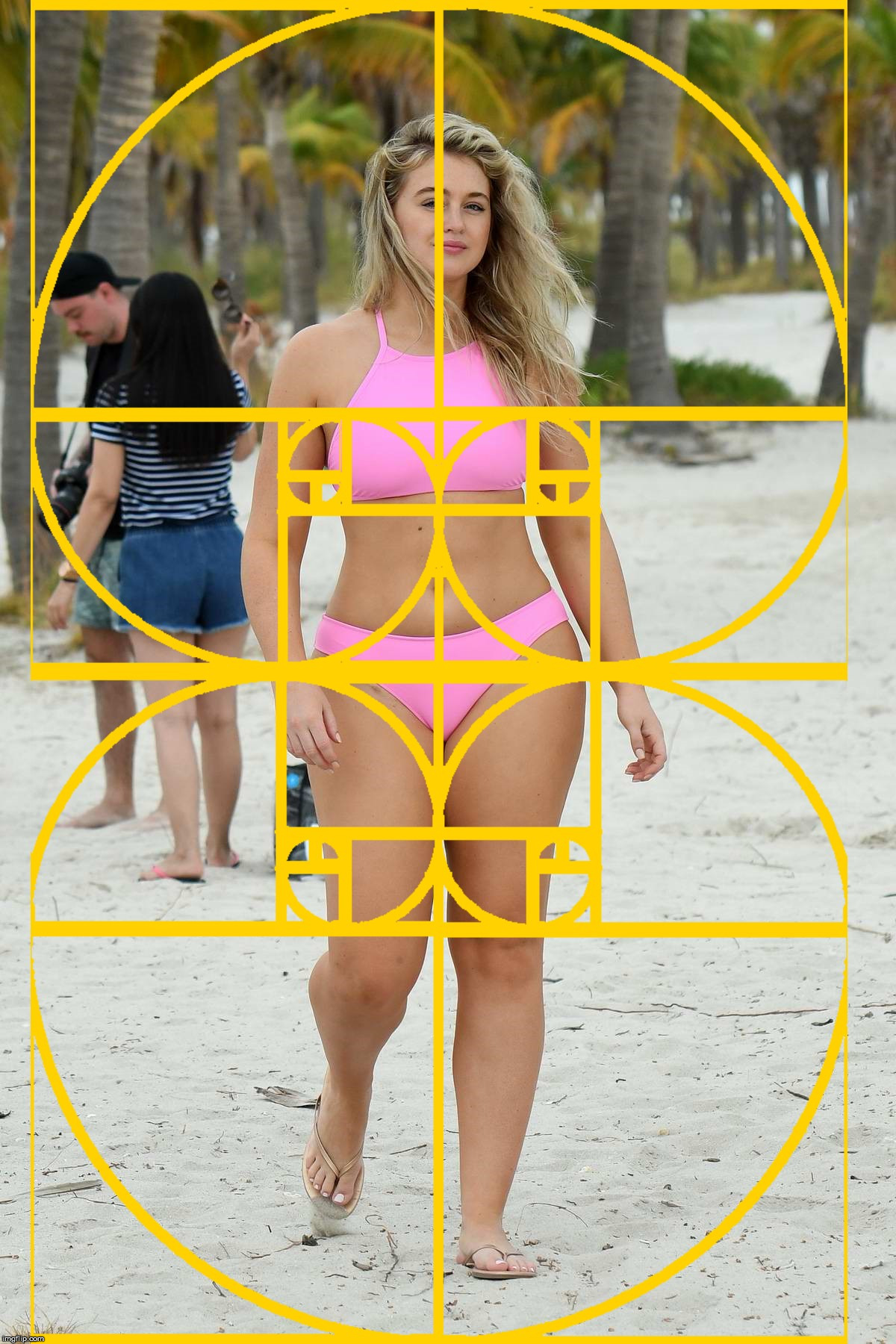 Iskra Lawrence and the Golden Ratio | image tagged in iskra lawrence,the golden ratio,body,life,visibility,beauty | made w/ Imgflip meme maker