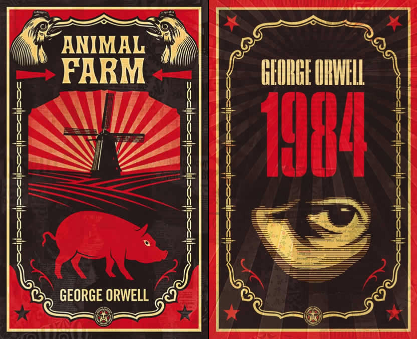 George Orwell novels Blank Meme Template
