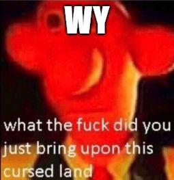 What the fuck did you just bring upon this cursed land | WY | image tagged in what the fuck did you just bring upon this cursed land | made w/ Imgflip meme maker