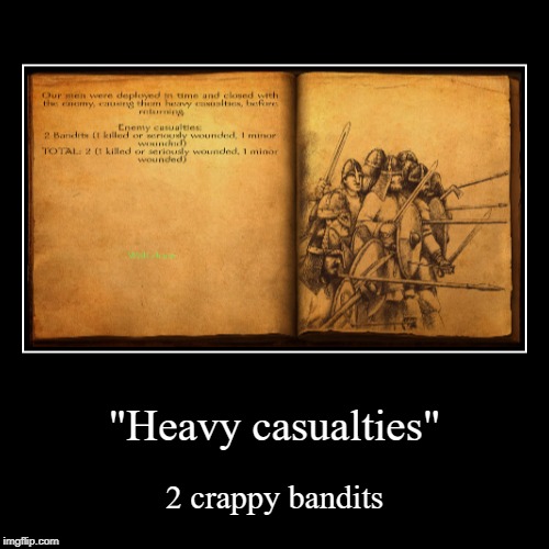 "Heavy casualties" | image tagged in funny,demotivationals | made w/ Imgflip demotivational maker