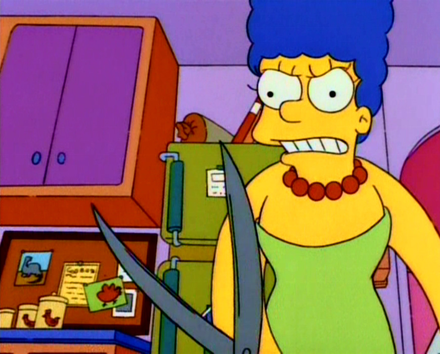 Marge killer Blank Meme Template