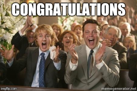Congrats | CONGRATULATIONS | image tagged in congrats | made w/ Imgflip meme maker