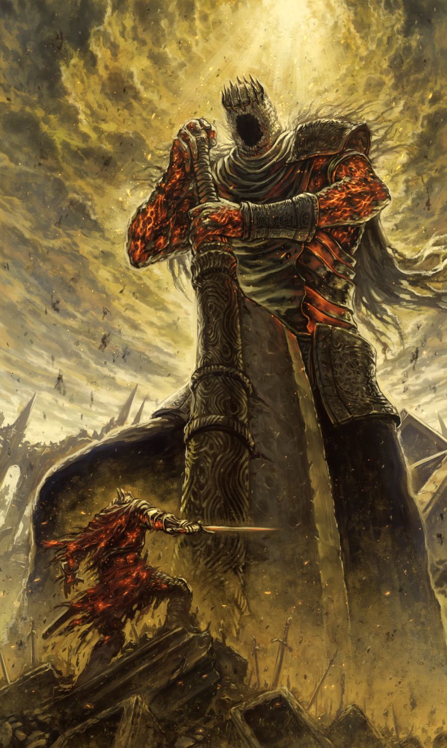 Yhorm Dark Souls Blank Template Imgflip
