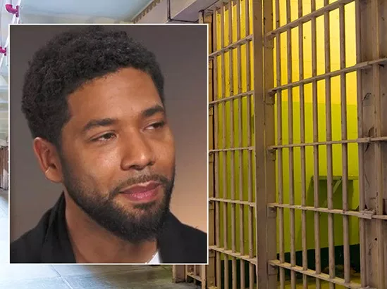 Jussie Smollett prison Blank Meme Template