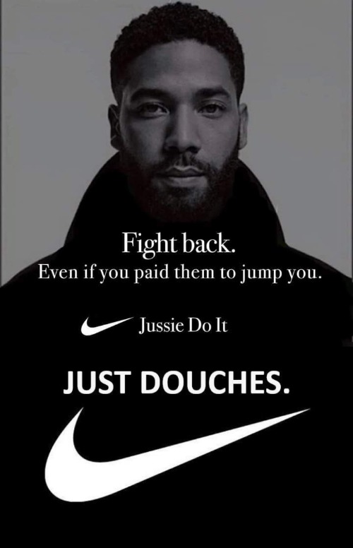 Jussie Do It: Just Douches | image tagged in jussie smollett,just douches,dirtbags and douchebags,never waste a crisis,create a crisis | made w/ Imgflip meme maker