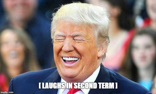 [ LAUGHS IN SECOND TERM ] | made w/ Imgflip meme maker