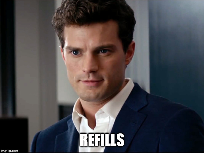 Fifty shades of love  | REFILLS | image tagged in fifty shades of love | made w/ Imgflip meme maker