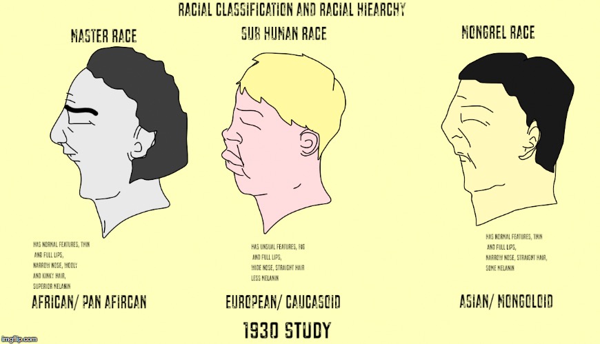 image tagged in black privilege racial classification | made w/ Imgflip meme maker