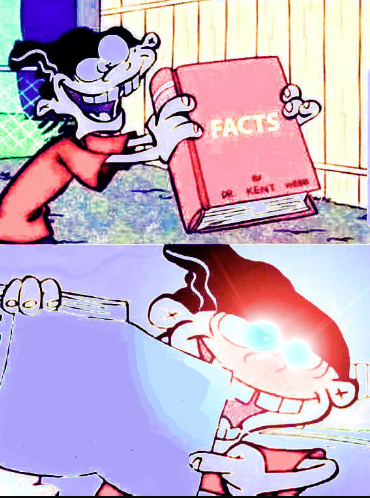 High Quality deep fried facts Blank Meme Template