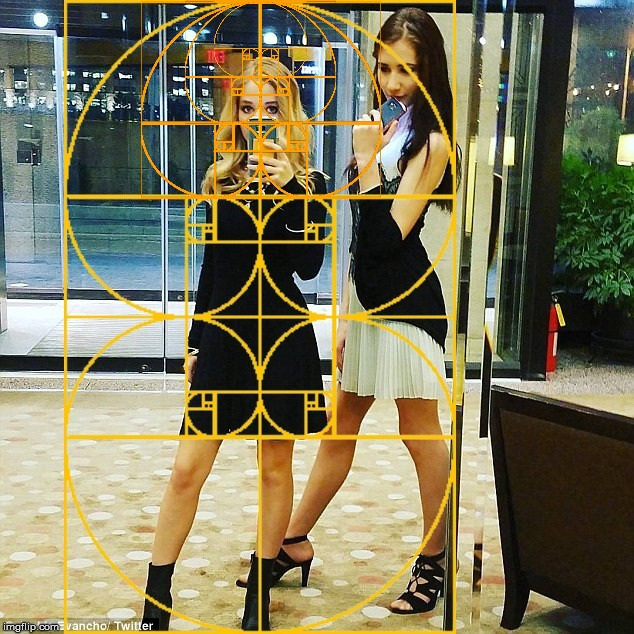 Jackie Evancho with the Golden Ratio. | image tagged in jackie evancho,the golden ratio | made w/ Imgflip meme maker