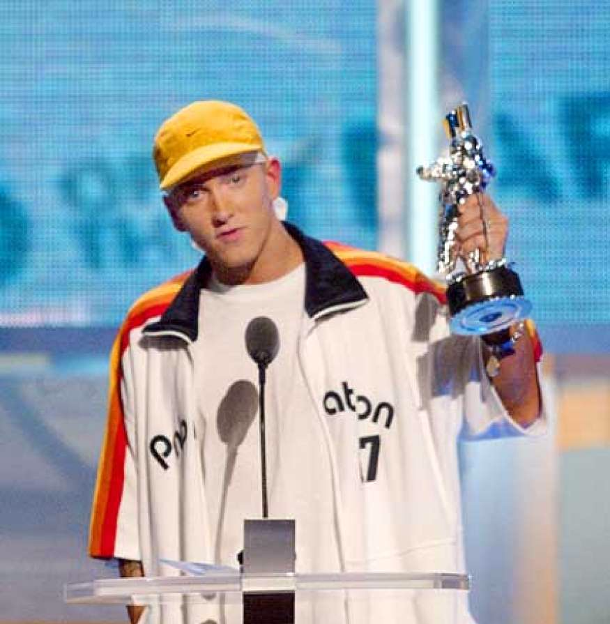 High Quality Eminem MTV Blank Meme Template