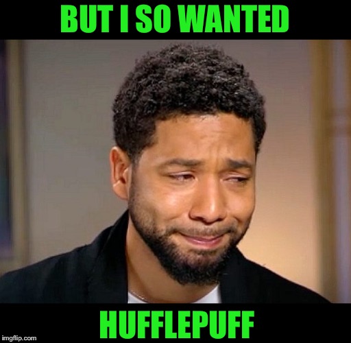 BUT I SO WANTED HUFFLEPUFF | made w/ Imgflip meme maker