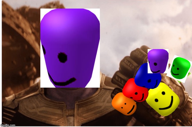 OOFINITY GAUNLET | image tagged in thanos | made w/ Imgflip meme maker