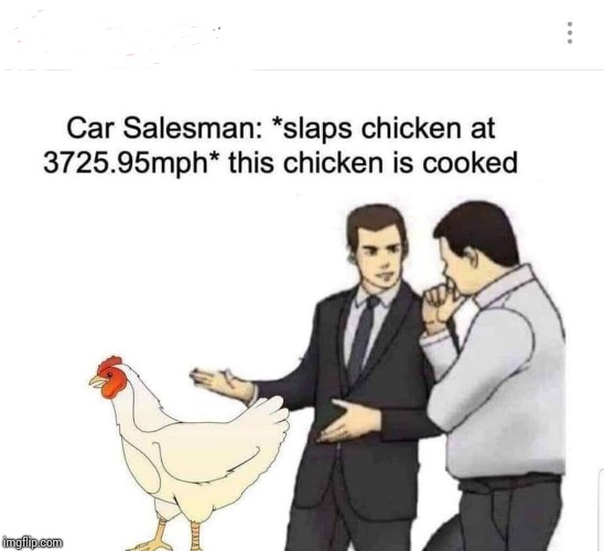Haha physics into play  | image tagged in chicken,physics,slap | made w/ Imgflip meme maker