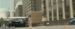 taking out a bank with a bank safe. Thug life | image tagged in gifs,fast five | made w/ Imgflip video-to-gif maker