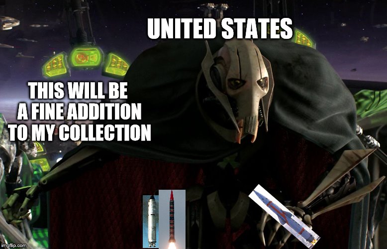 Fine addition | UNITED STATES; THIS WILL BE A FINE ADDITION TO MY COLLECTION | image tagged in grievous a fine addition to my collection | made w/ Imgflip meme maker