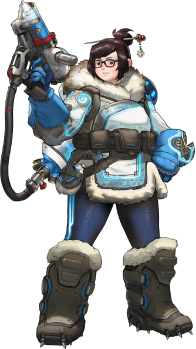 High Quality overwatch mei Blank Meme Template