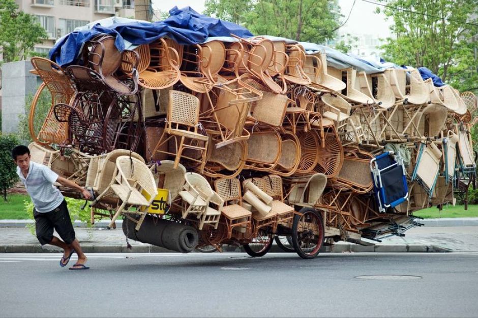 stacked chairs meme Blank Meme Template