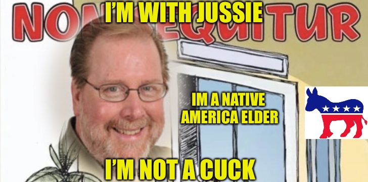 Dead Enders | I’M WITH JUSSIE; IM A NATIVE AMERICA ELDER; I’M NOT A CUCK | image tagged in the price is wrong,dead,sheeple,male feminist,cucks,democrats | made w/ Imgflip meme maker
