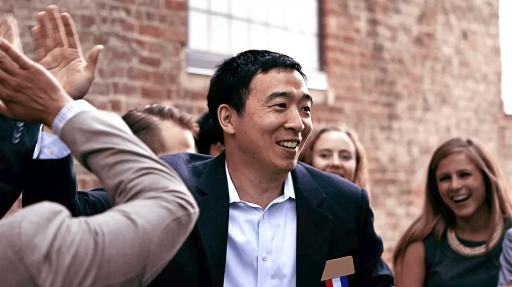 High Quality Andrew Yang Blank Meme Template