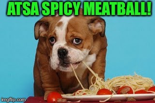 ATSA SPICY MEATBALL! | made w/ Imgflip meme maker