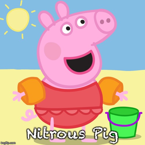 mlg peppa pig | Nitrous Pig | image tagged in mlg peppa pig | made w/ Imgflip meme maker