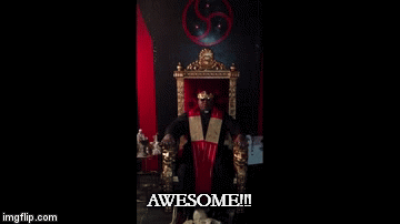 GREETINGS!!! | AWESOME!!! | image tagged in gifs | made w/ Imgflip video-to-gif maker