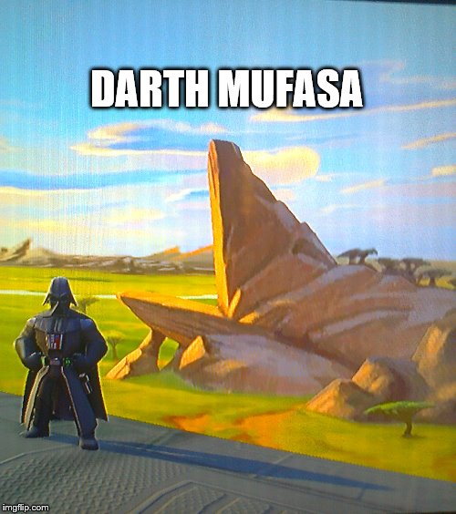 Darth Mufasa | DARTH MUFASA | image tagged in mufasa,darth mufasa,lion king,star wars,darth vader | made w/ Imgflip meme maker