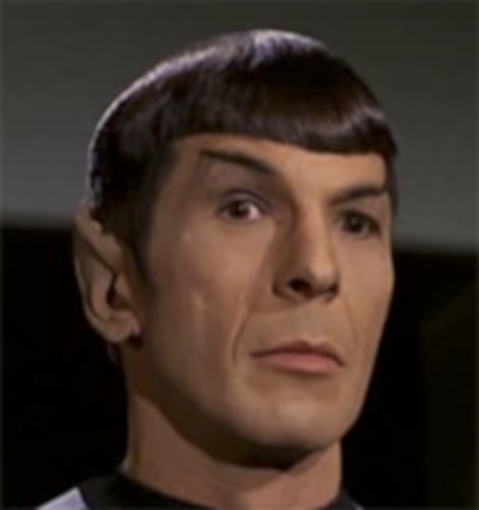 Spock raised eyebrow Blank Meme Template