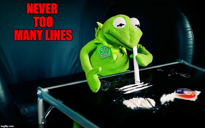 NEVER TOO MANY LINES | made w/ Imgflip meme maker