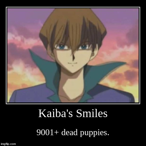 It isn't that dead. I think. | image tagged in funny,demotivationals,dead puppies,seto kaiba | made w/ Imgflip demotivational maker