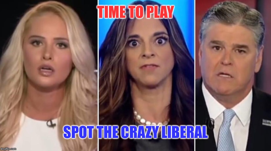 Spot the crazy liberal, you get one guess | TIME TO PLAY; SPOT THE CRAZY LIBERAL | image tagged in liberals,liberal logic,crazy liberals,maga | made w/ Imgflip meme maker
