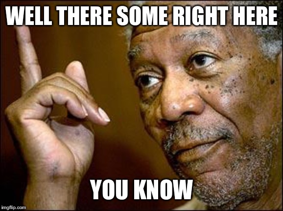 This Morgan Freeman | WELL THERE SOME RIGHT HERE YOU KNOW | image tagged in this morgan freeman | made w/ Imgflip meme maker
