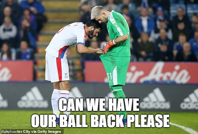 somethings missing | CAN WE HAVE OUR BALL BACK PLEASE | image tagged in balls | made w/ Imgflip meme maker
