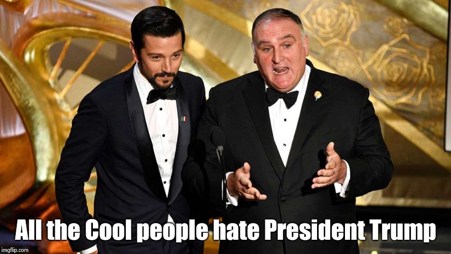All the Cool people hate President Trump | made w/ Imgflip meme maker
