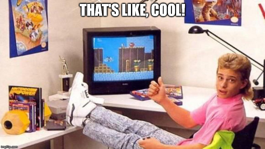 The 90's Paradox | THAT'S LIKE, COOL! | image tagged in the 90's paradox | made w/ Imgflip meme maker
