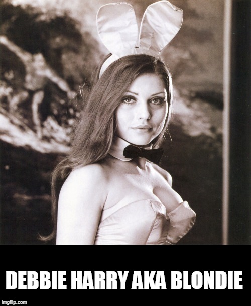 DEBBIE HARRY AKA BLONDIE | image tagged in boobs | made w/ Imgflip meme maker