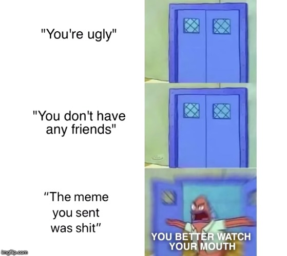 Don't mess with a memester | image tagged in memes,spongebob | made w/ Imgflip meme maker