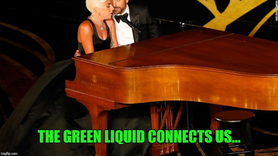 THE GREEN LIQUID CONNECTS US... | image tagged in jedi mind trick,trump wall,nothing to see here,liberals,mind control,hillary sucks | made w/ Imgflip meme maker