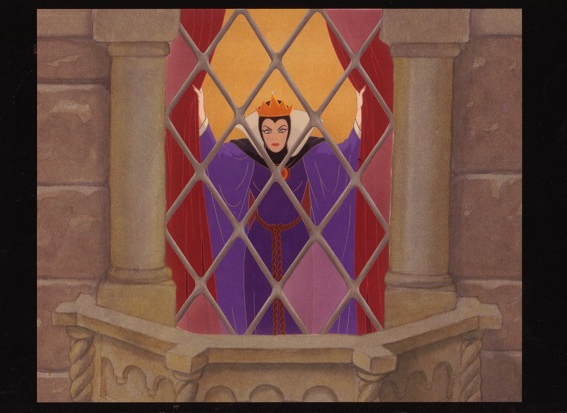 Evil Queen Disneyland Window