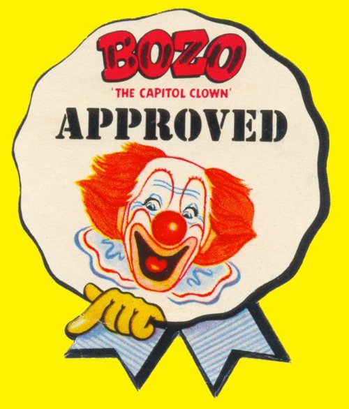 High Quality bozo approval Blank Meme Template