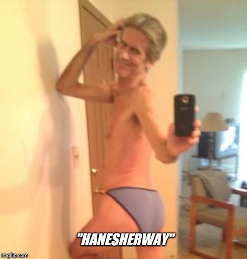 "HANESHERWAY" | made w/ Imgflip meme maker